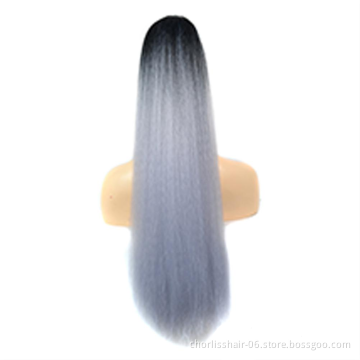 Top Quality Ponytail Holder Chorliss For Kids Natural Color Drawstring Kinky Curly Synthetic High Ponytails Hair Extensions